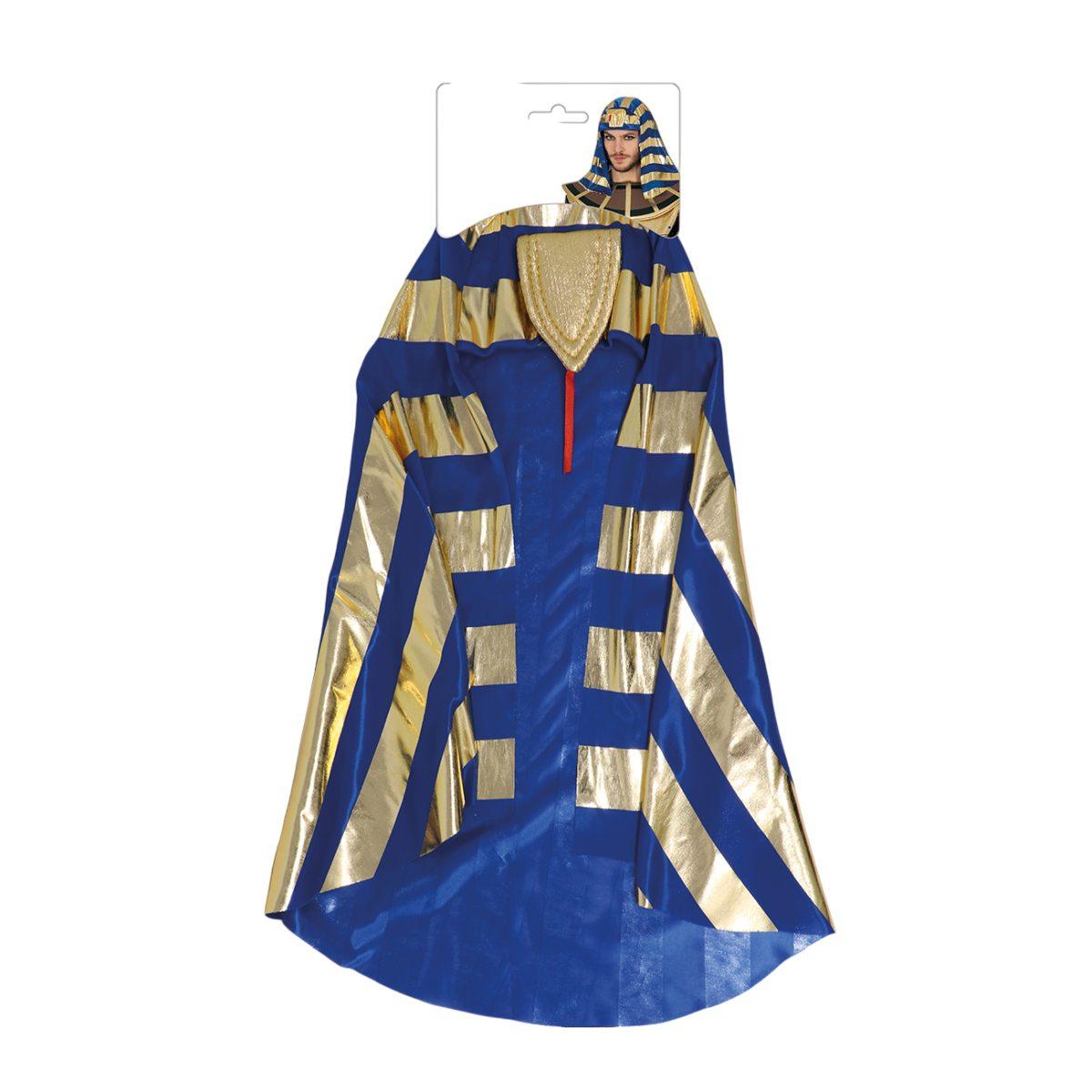 Copricapo faraone blu oro