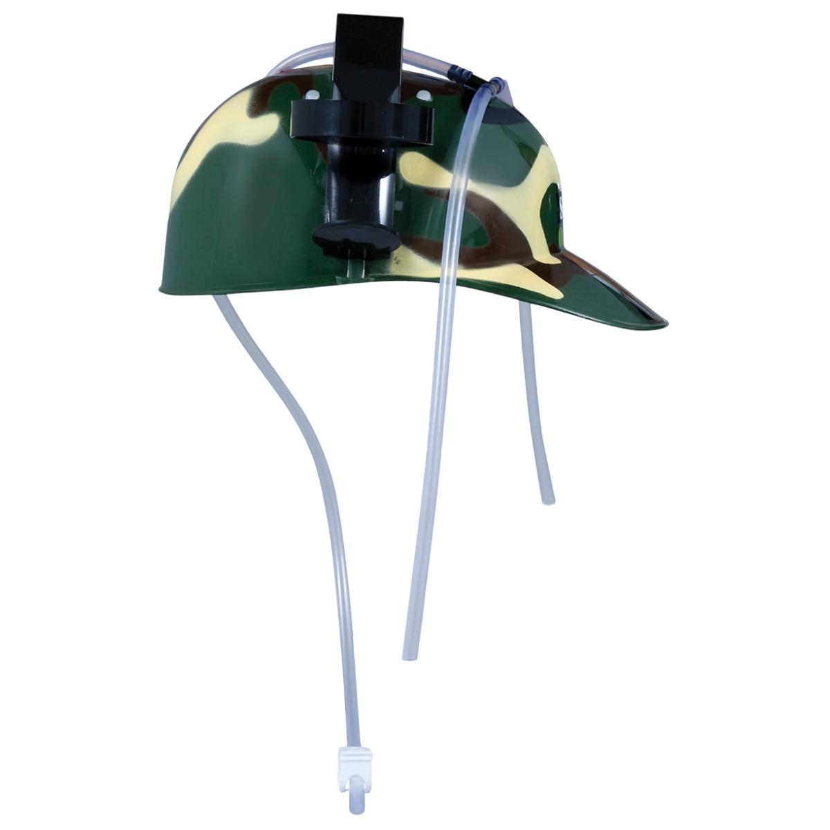 Casco portabibite militare