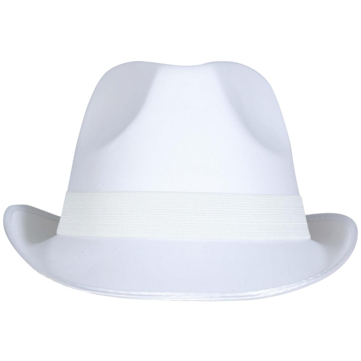 Cappello borsalino gangster bianco