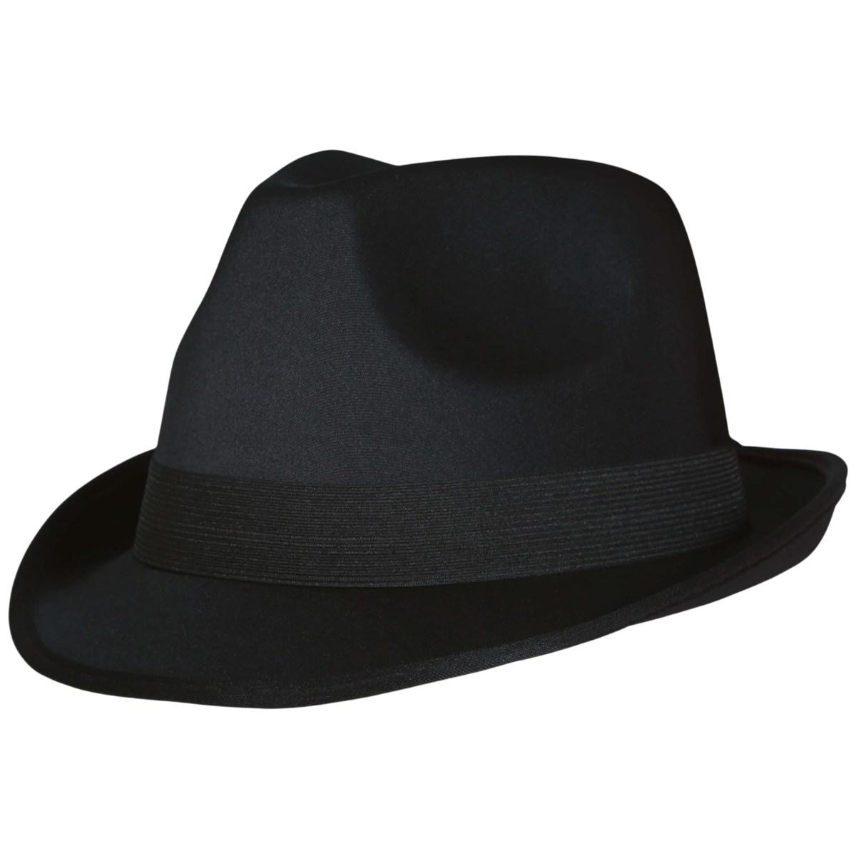 Cappello borsalino gangster nero