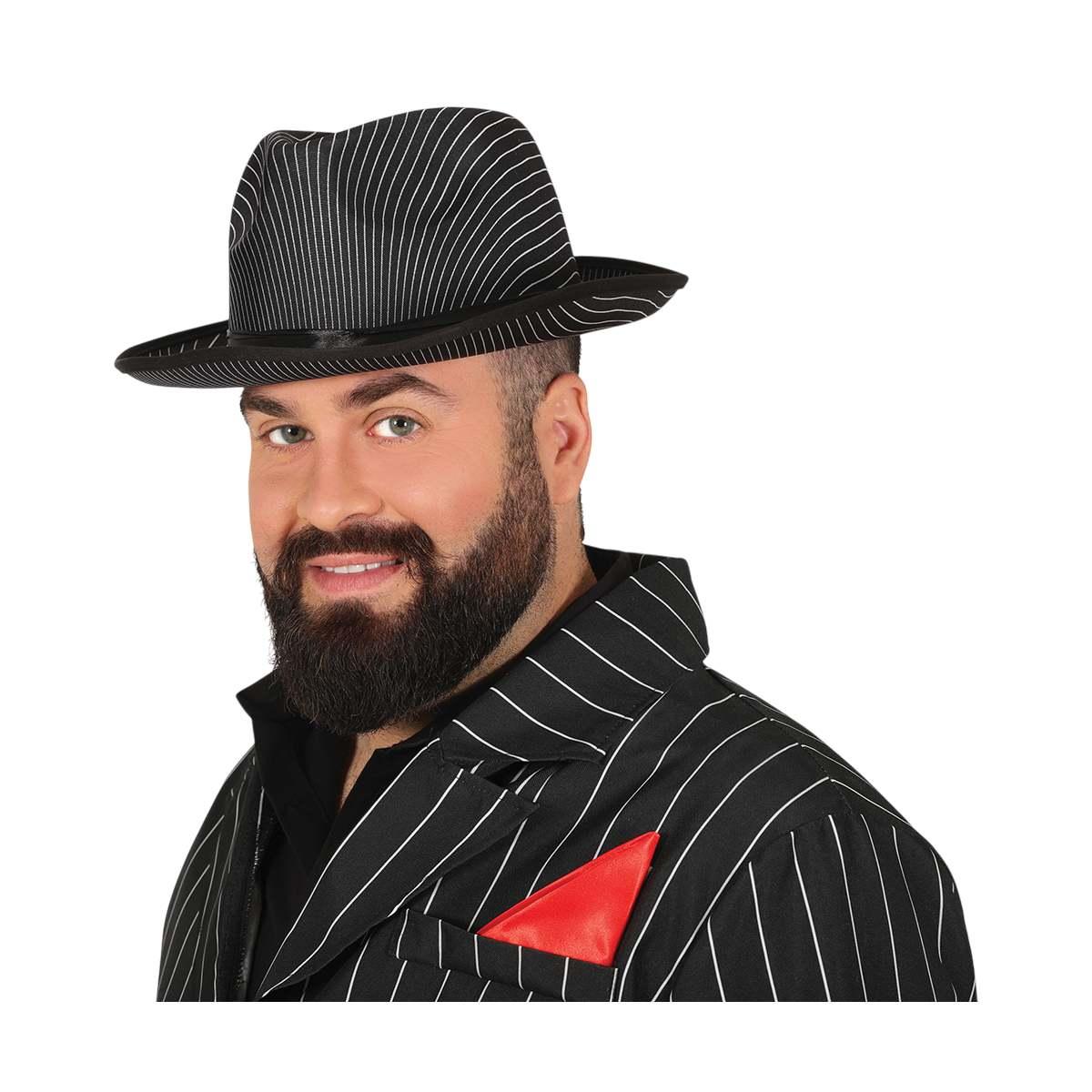 Cappello borsalino gangster gessato