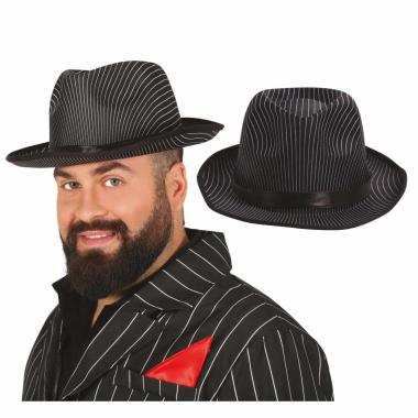 Cappello borsalino gangster gessato