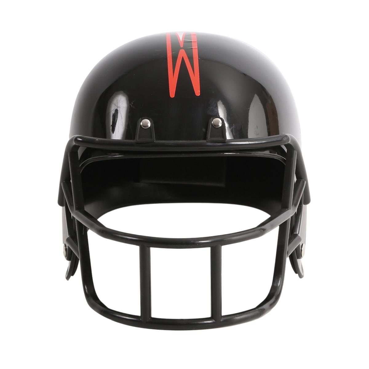 Casco giocatore football americano nero