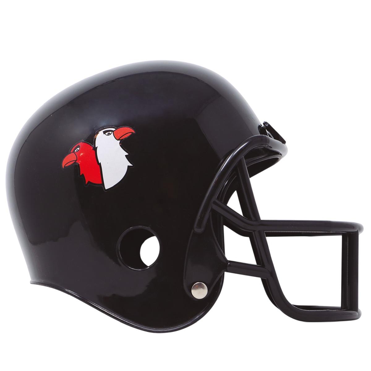 Casco giocatore football americano nero
