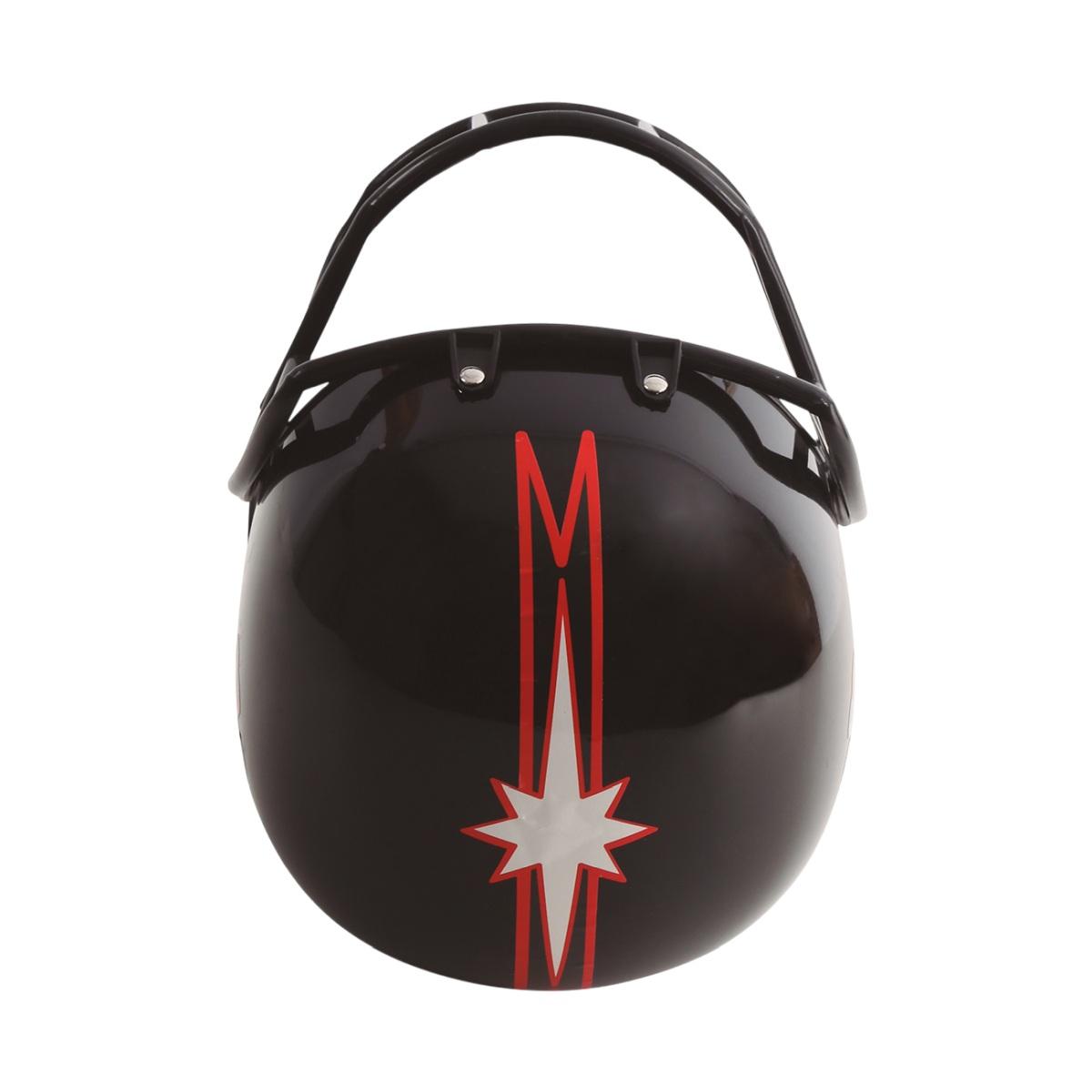Casco giocatore football americano nero