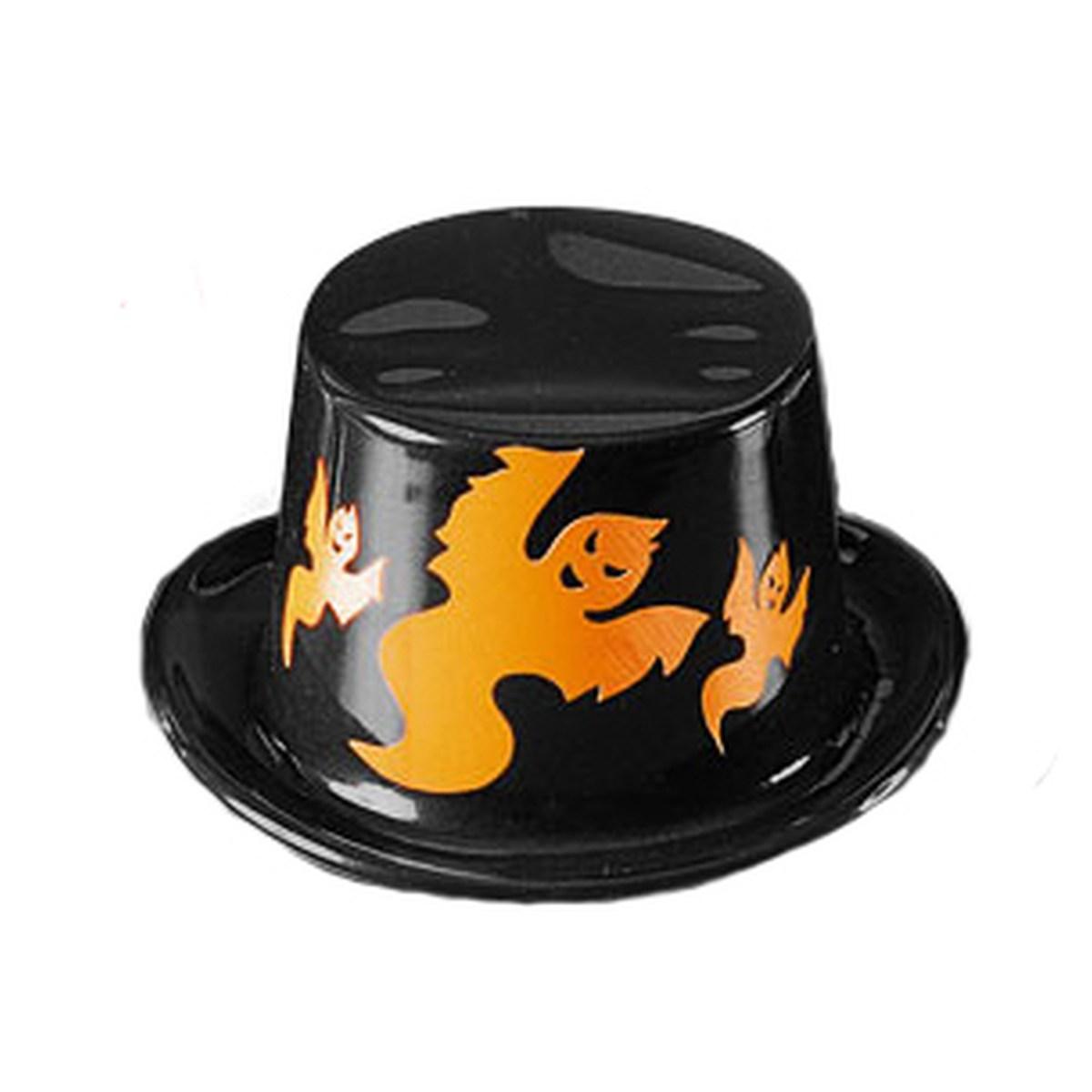 Cappello Cilindro Halloween Nero 7 Modelli