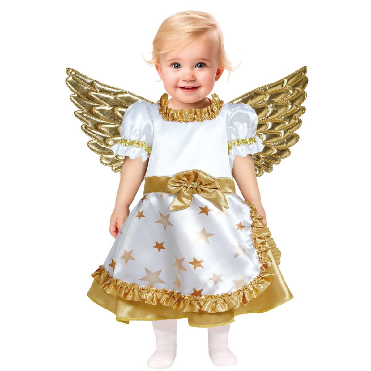Costume angelo dorato