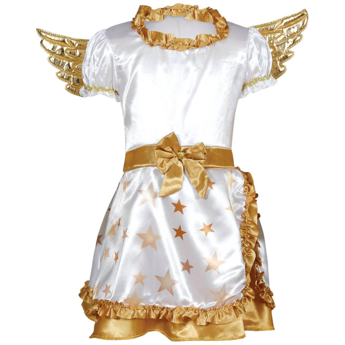 Costume angelo dorato