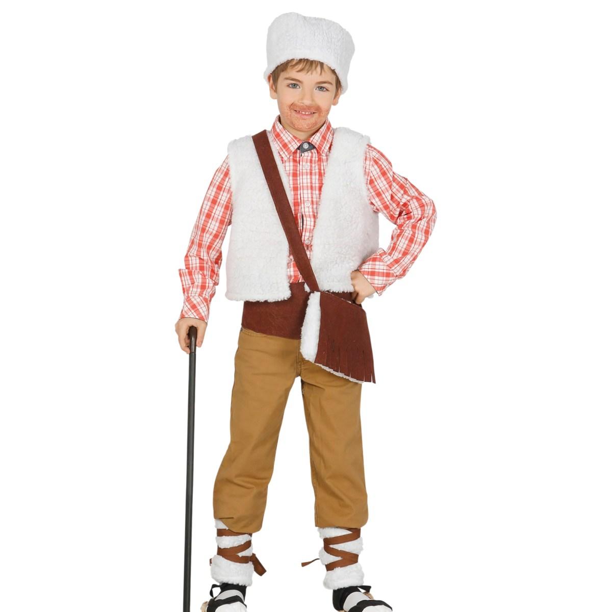 Costume pastore marrone