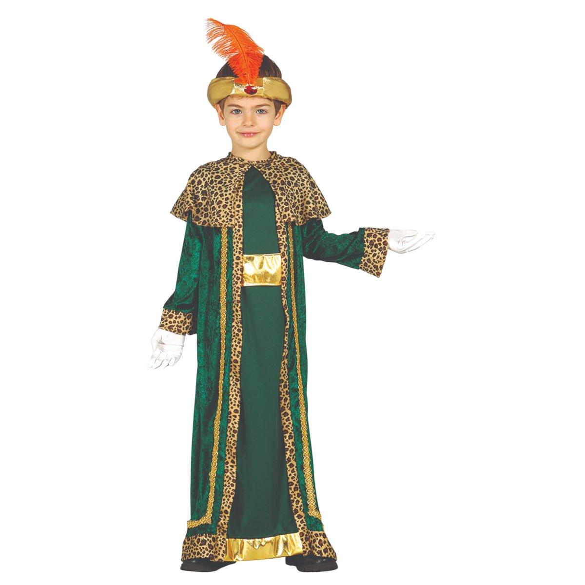 Costume re magio verde