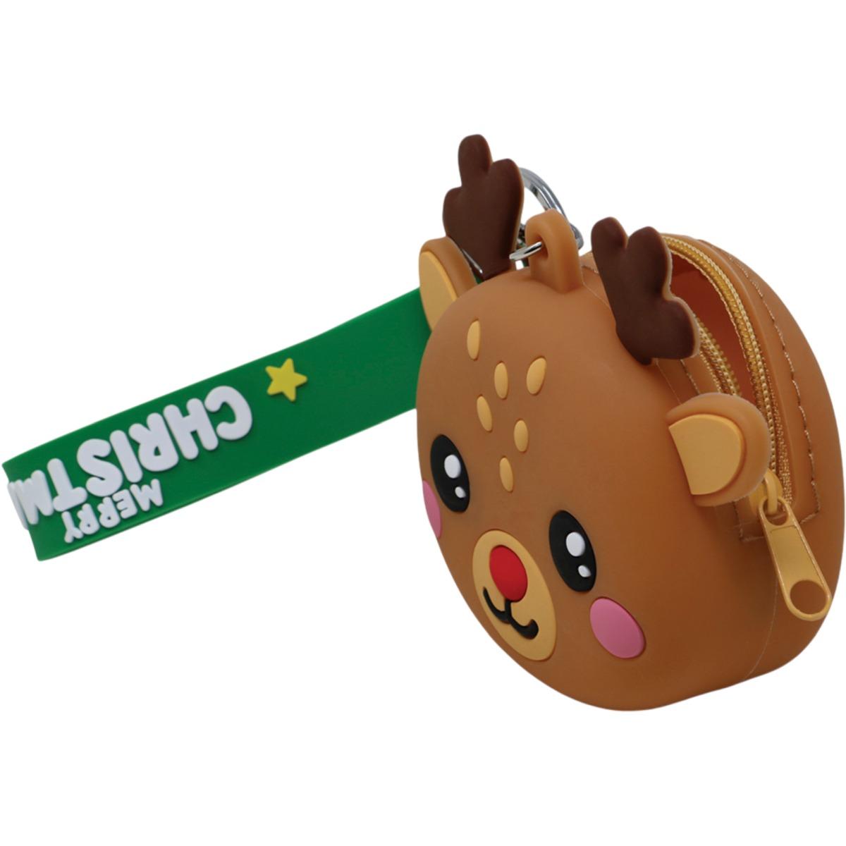 Porta monete xmas renna bambini