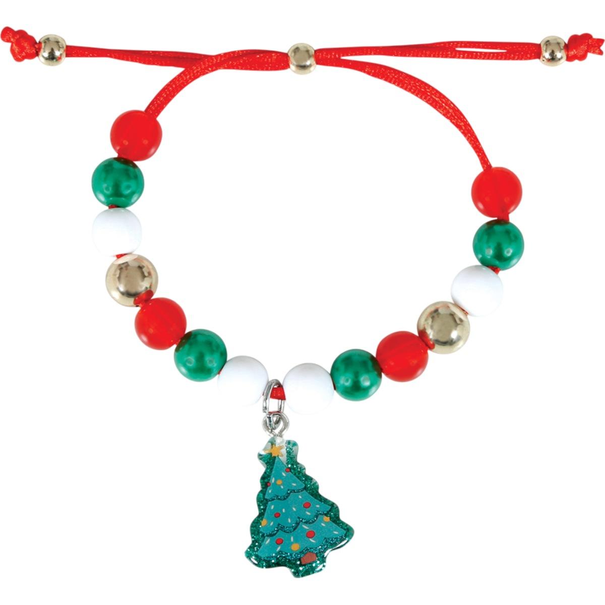 Bracciale albero natale pvc