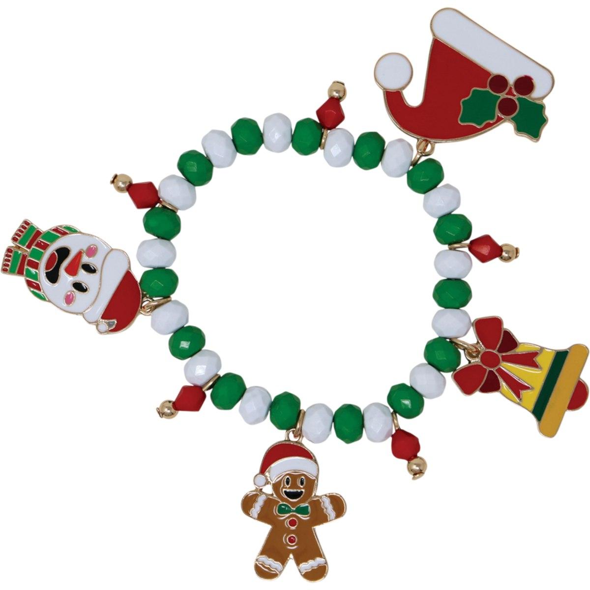 Bracciale soggetti natalizi pvc