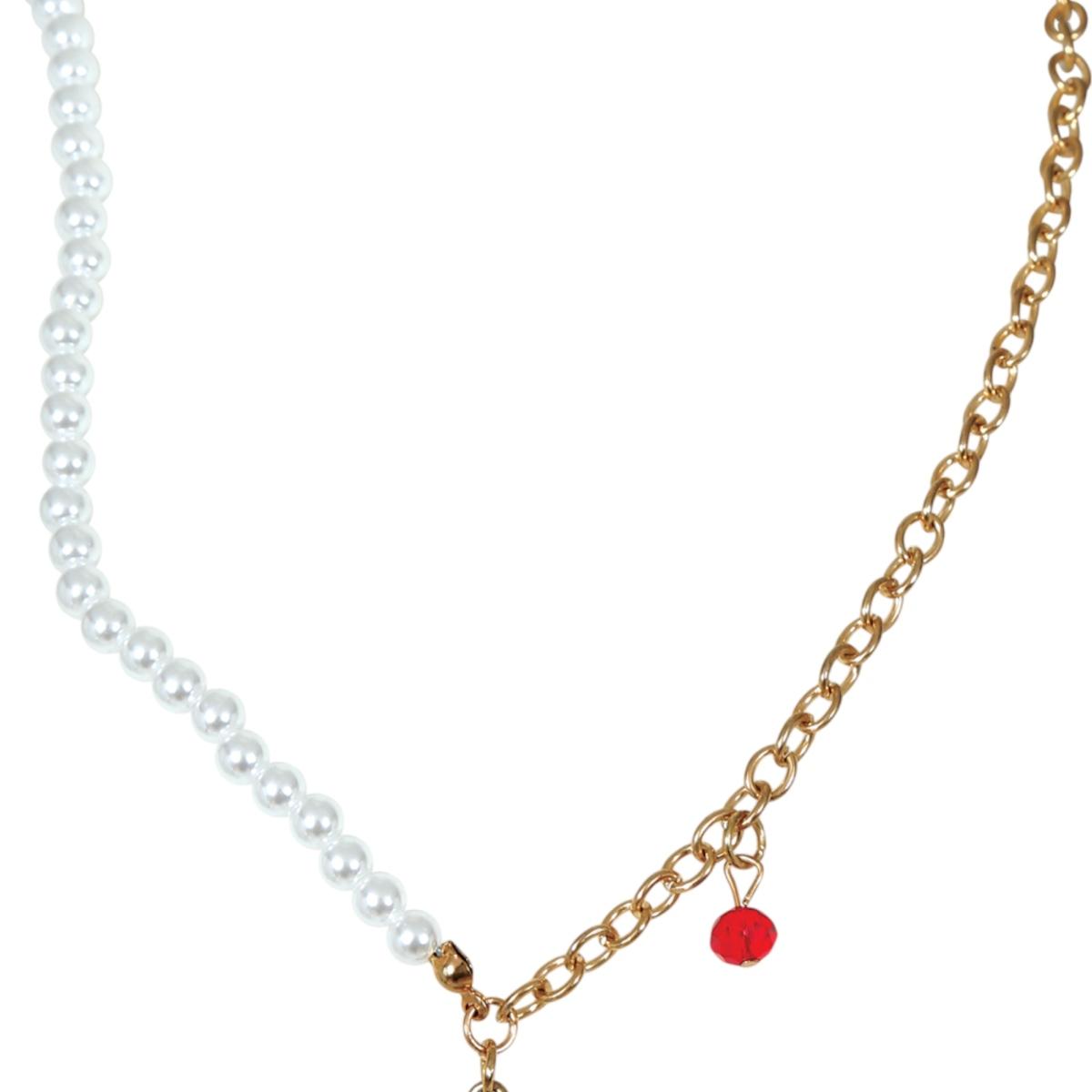 Collana natale cappello metallo