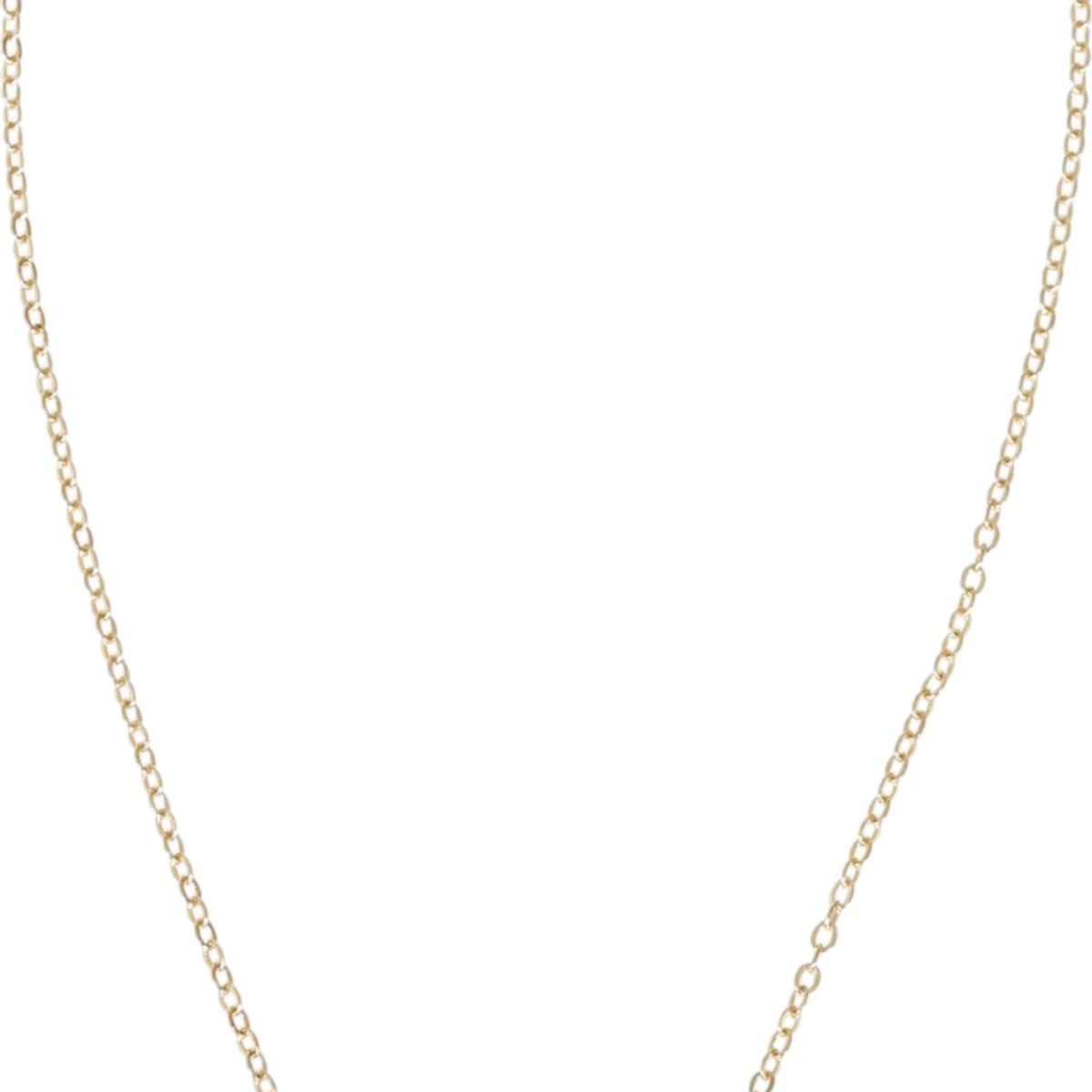 Collana natale albero metallo