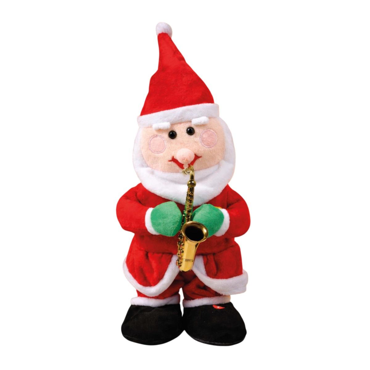 Babbo natale tessuto movimento suono