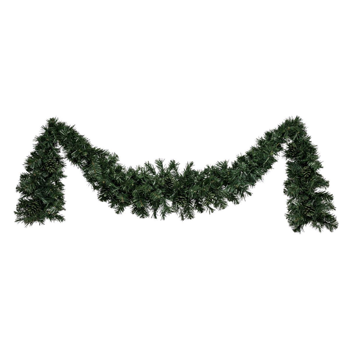 Ghirlanda arco porta natalizia verde 450 cm