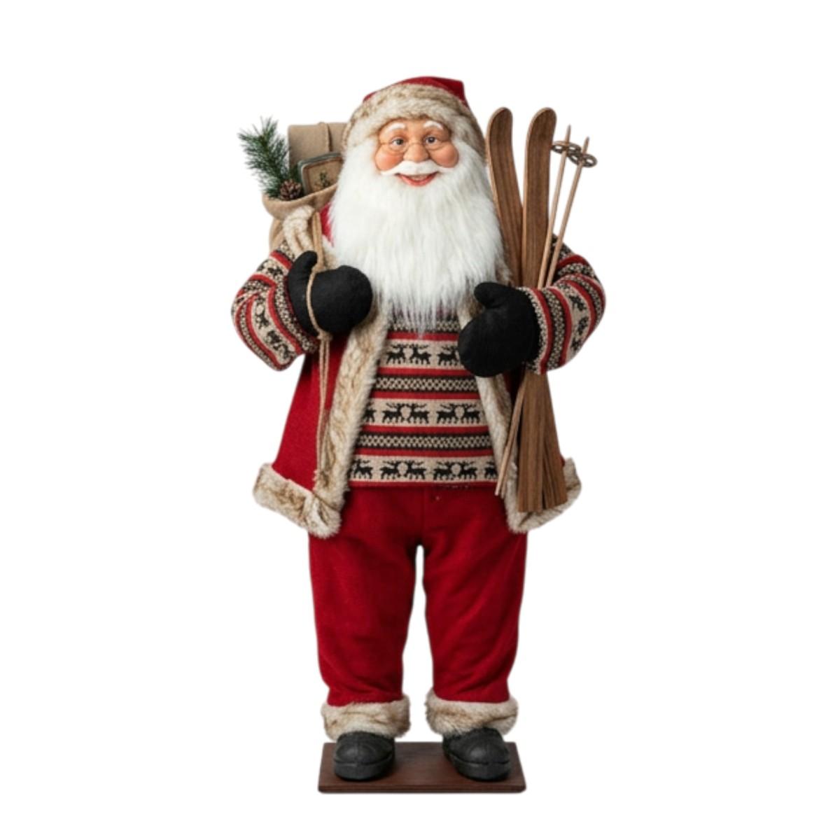Babbo Natale con sacco 180 cm