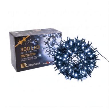 Luci di Natale esterno 300 LED bianco freddo giochi luce