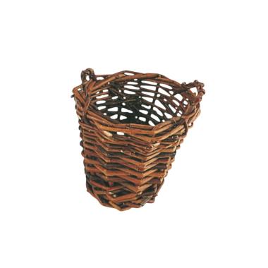 Cesta presepe alimenti vimini 5 x 5 cm