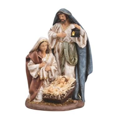 Natività Euronatale 24 x 35 cm su base 3 soggetti