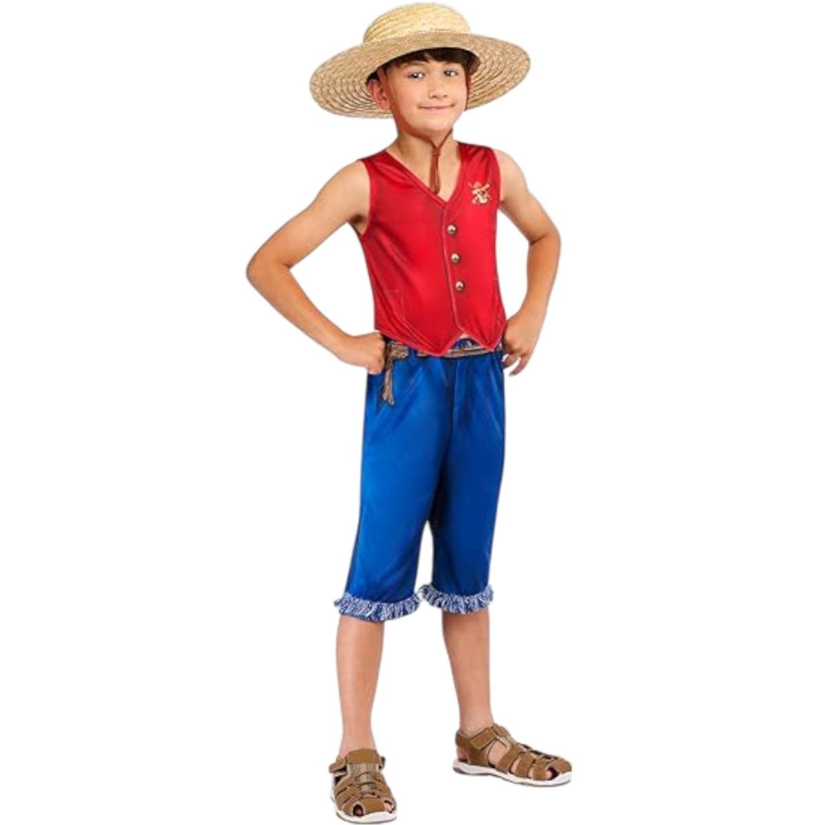 Costume avventuriero One piece Luffy |Bambino
