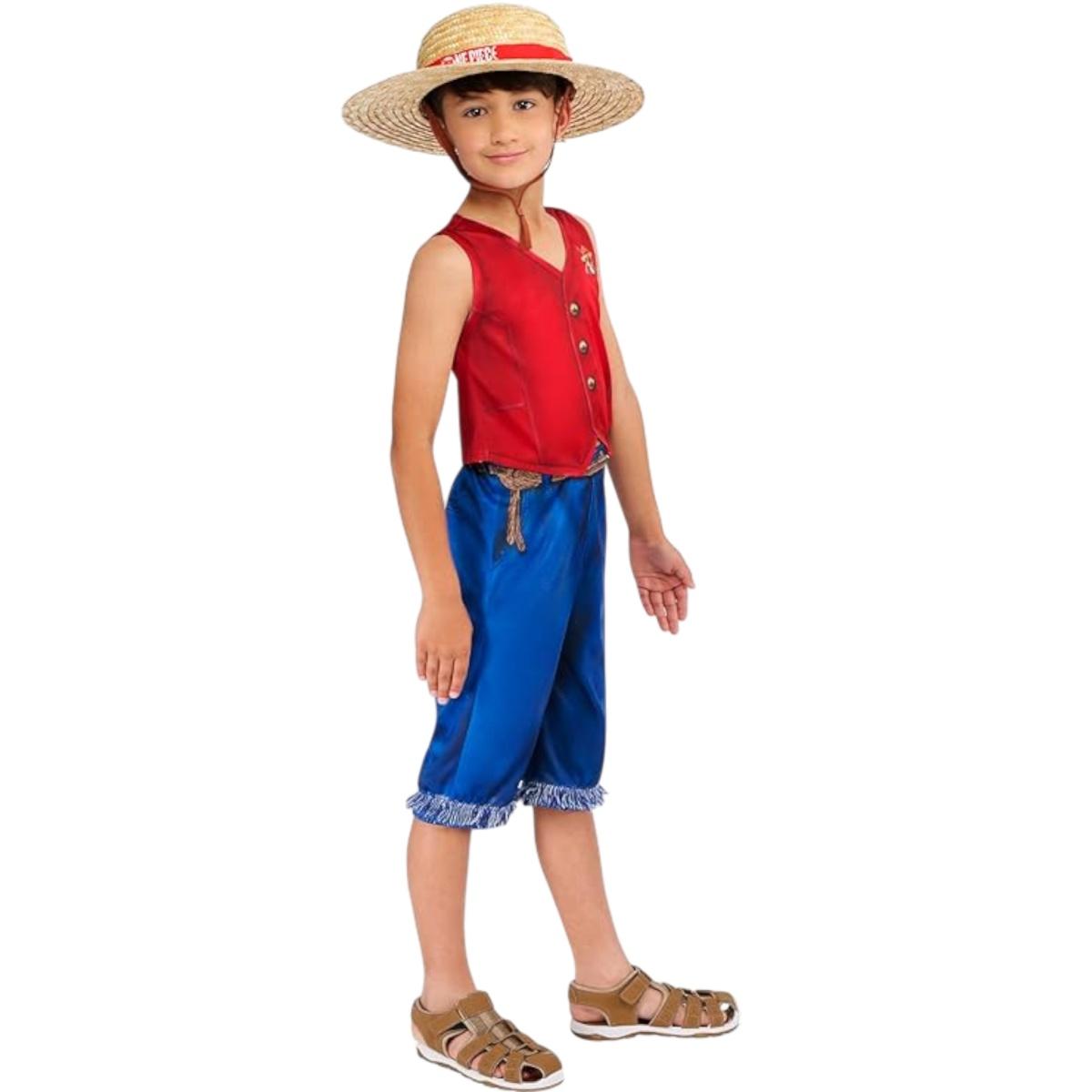 Costume avventuriero One piece Luffy |Bambino