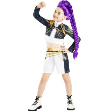 Costume cantante K pop silver Rumi |Bambina