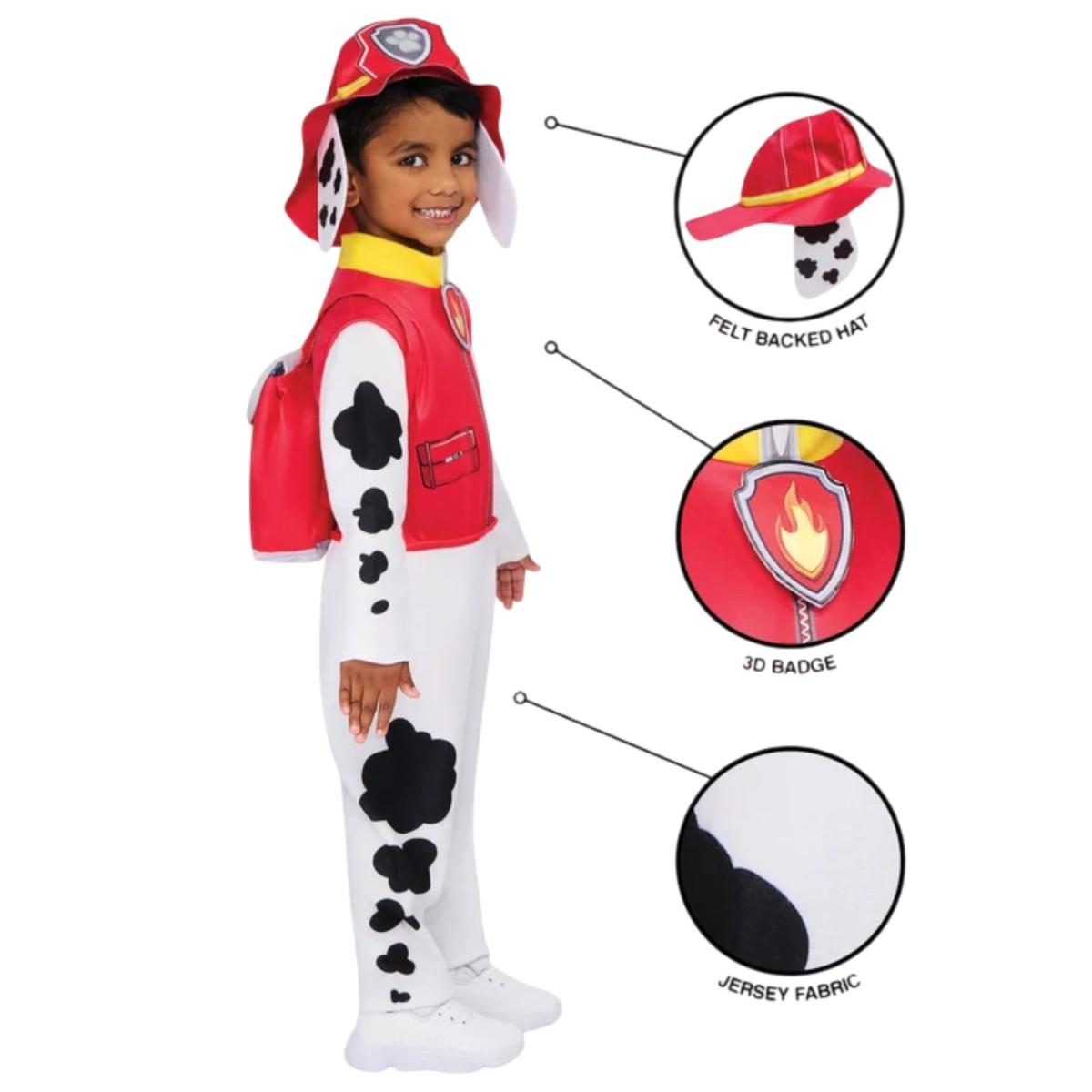 Costume Marshall paw patrol |Bambino