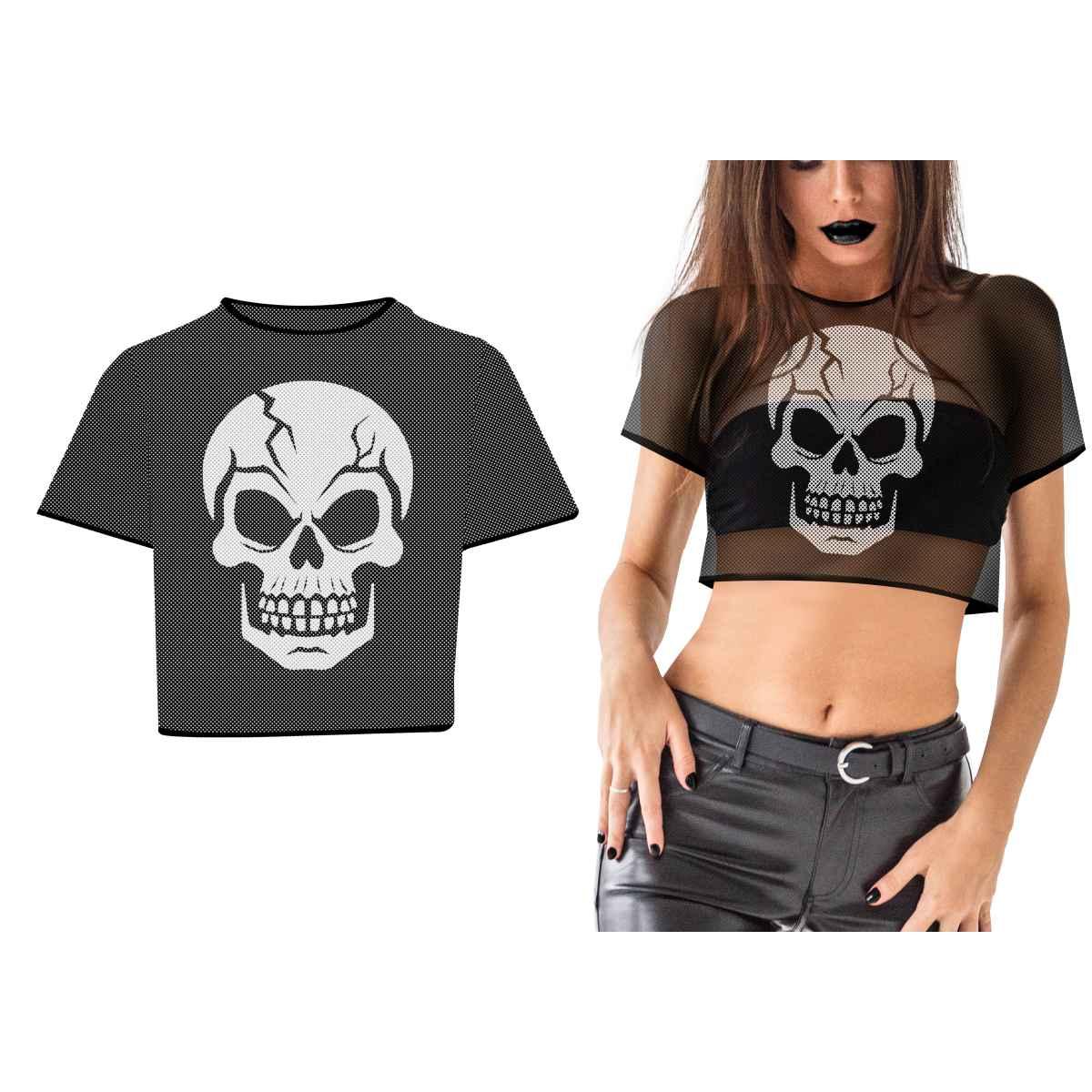 Maglia rete teschio