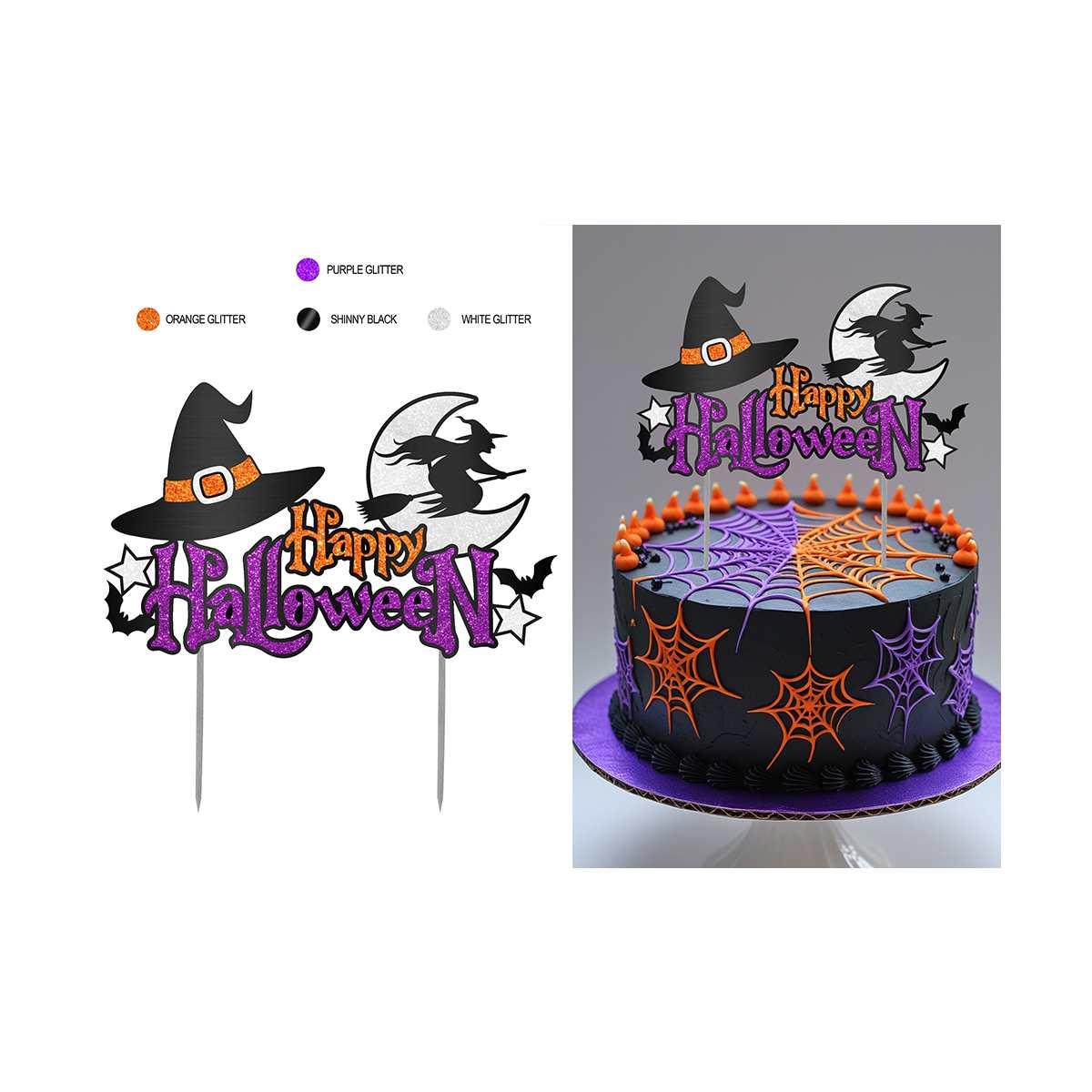 Topper Torte Happy Halloween