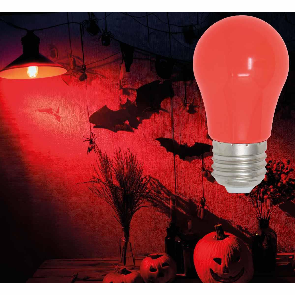 Lampadina e27 led rossa modello 5W