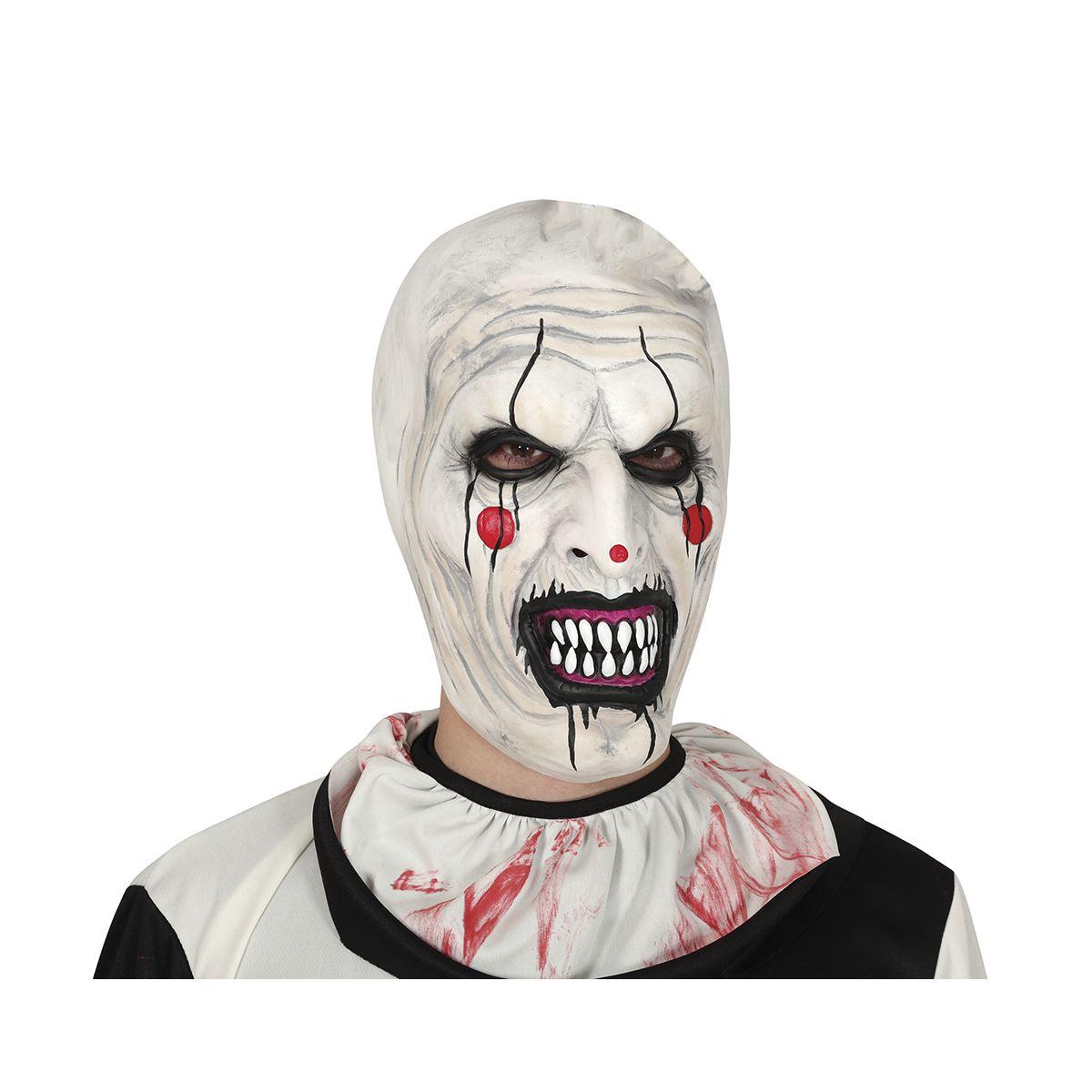 Maschera viso lattice horror clown assassino