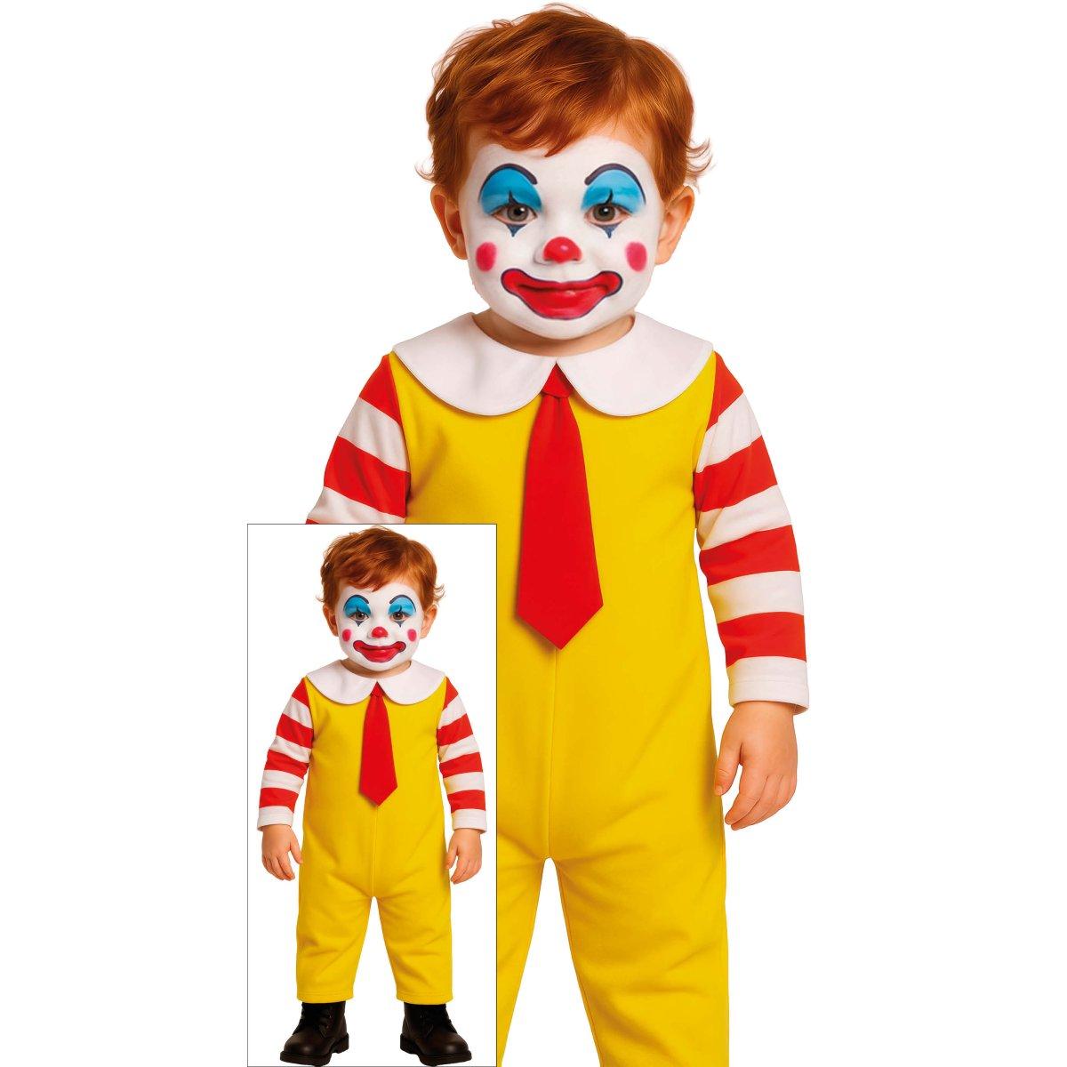 Costume clown hamburger