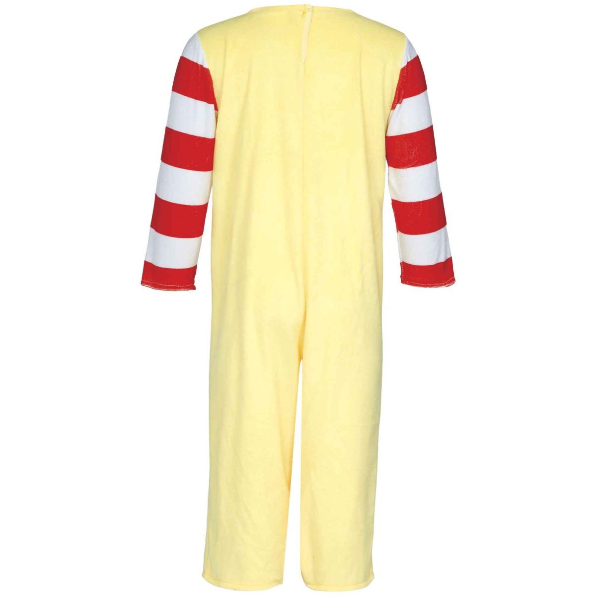 Costume clown hamburger