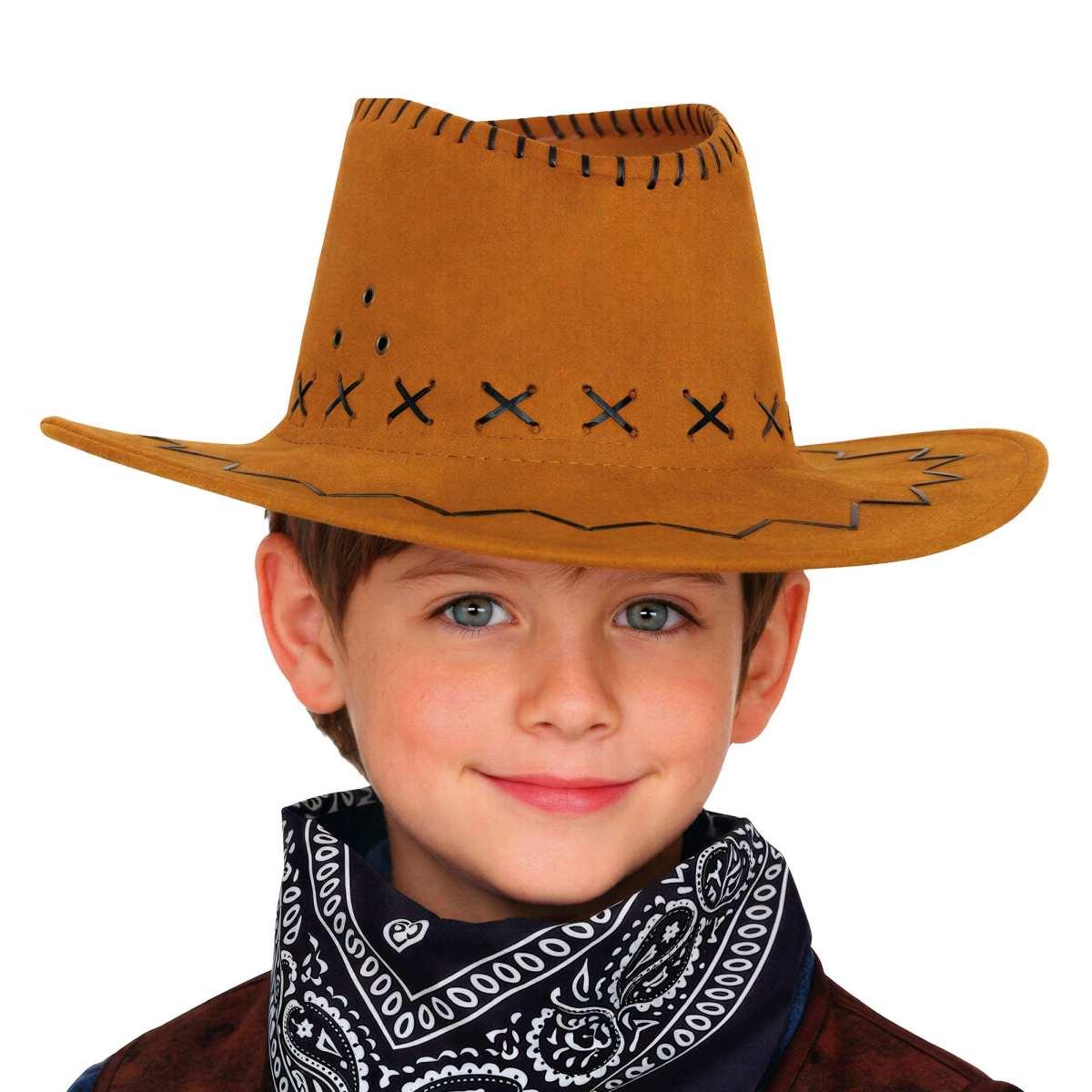 Cappello cowboy baby marrone chiaro