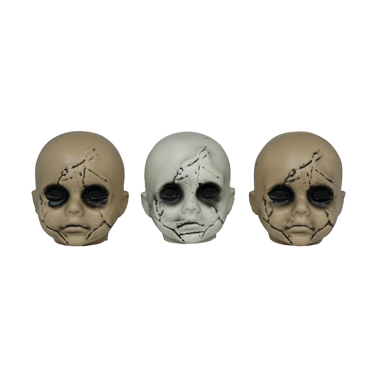Testa bambini zombie Set 3 pz