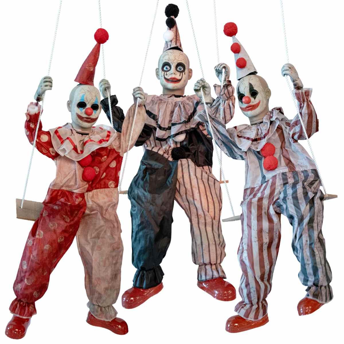 Giostra animatronica con 3 clown 220 cm