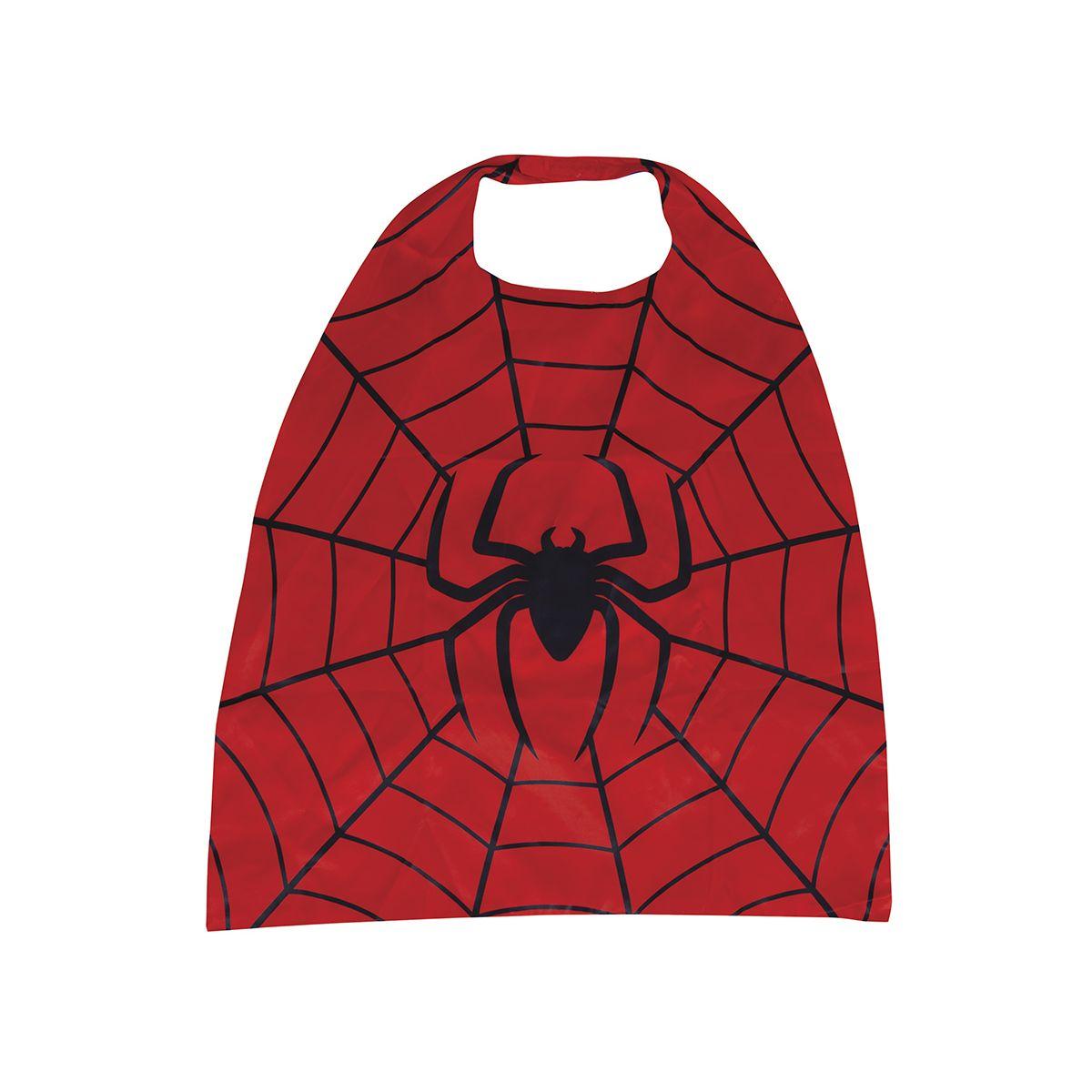 Mantello super hero ragno con mascherina Set
