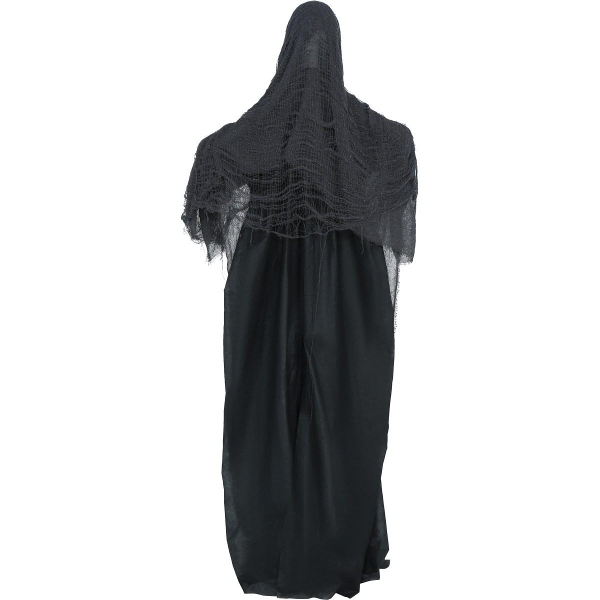 Donna morte nera luce suono movimento 175 cm
