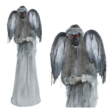 Angelo zombie luce suono movimento 170 cm