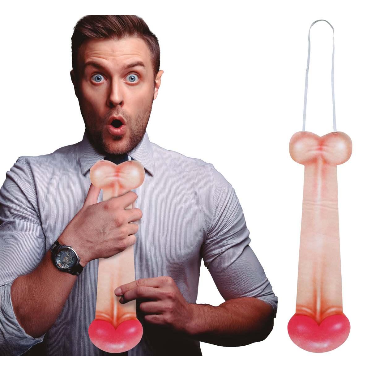 Cravatta pene 40 cm