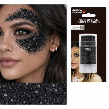 Trucco stick glitter nero