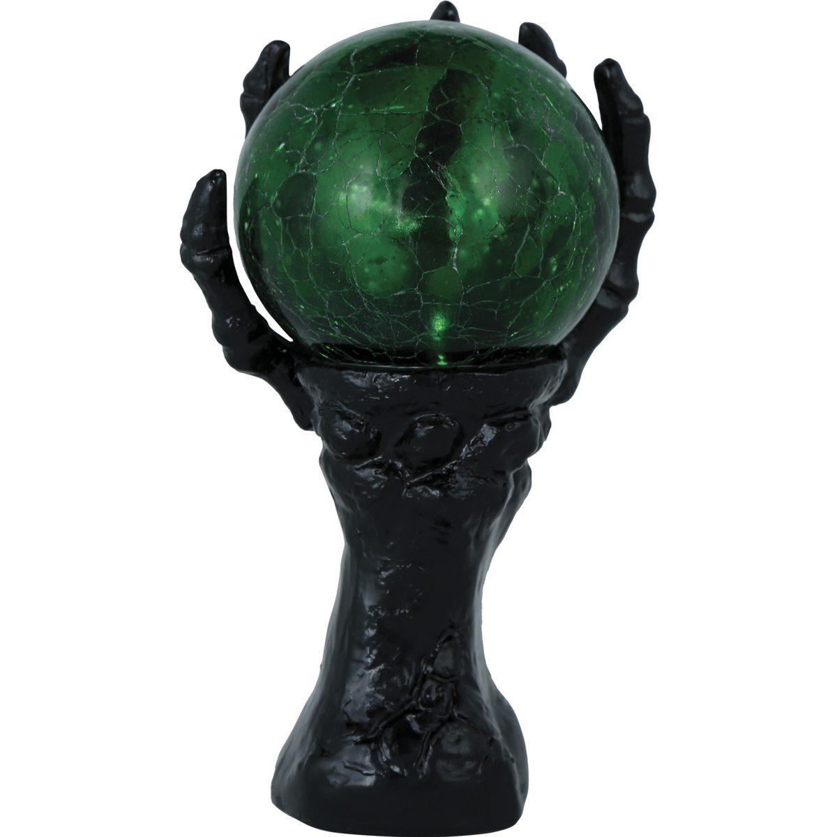 Sfera magica caleidoscopica mano luminosa 14 x 8 cm