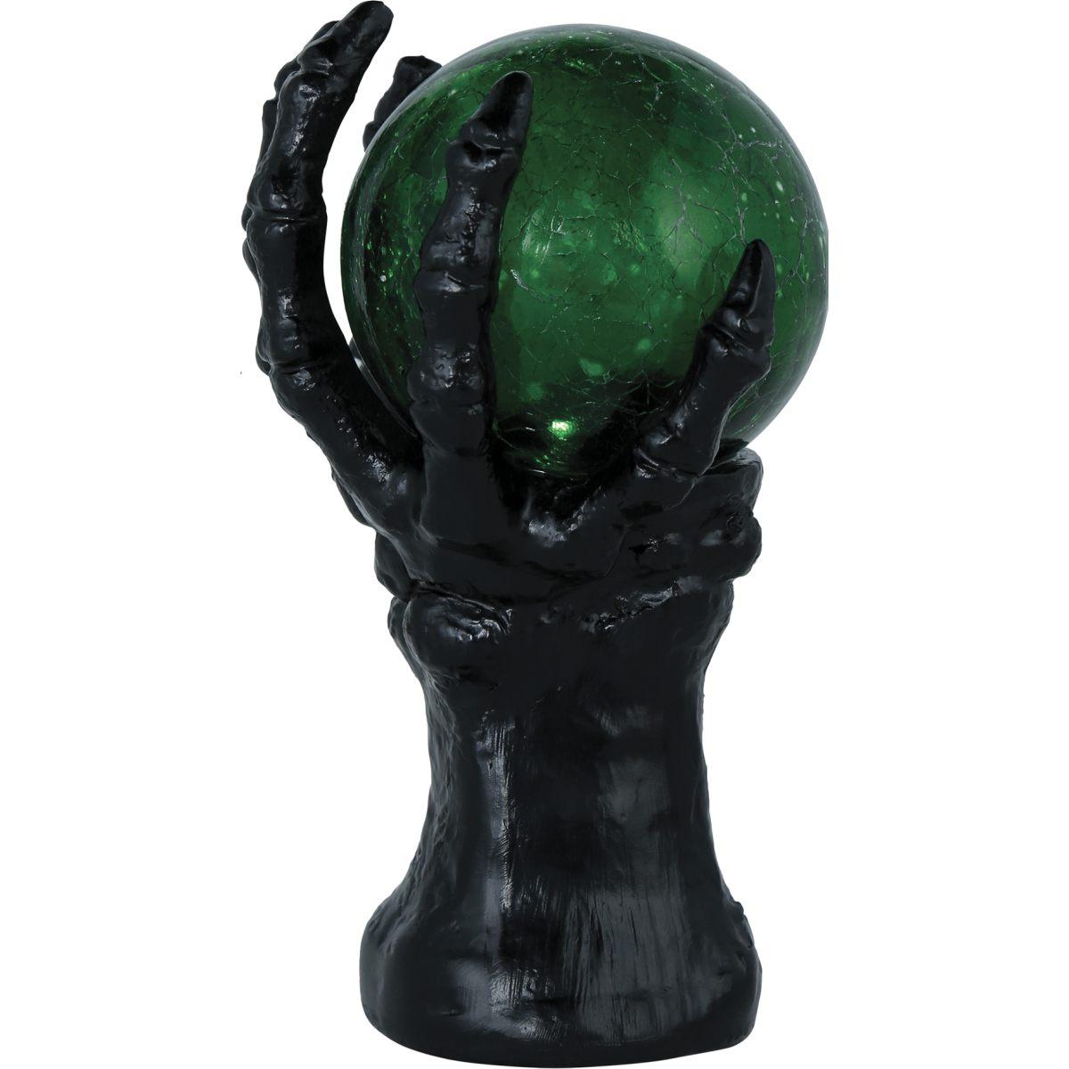 Sfera magica caleidoscopica mano luminosa 14 x 8 cm