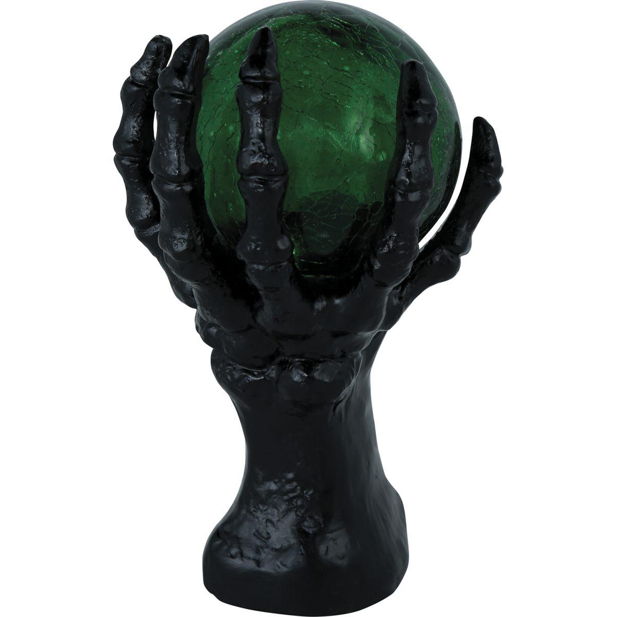 Sfera magica caleidoscopica mano luminosa 14 x 8 cm