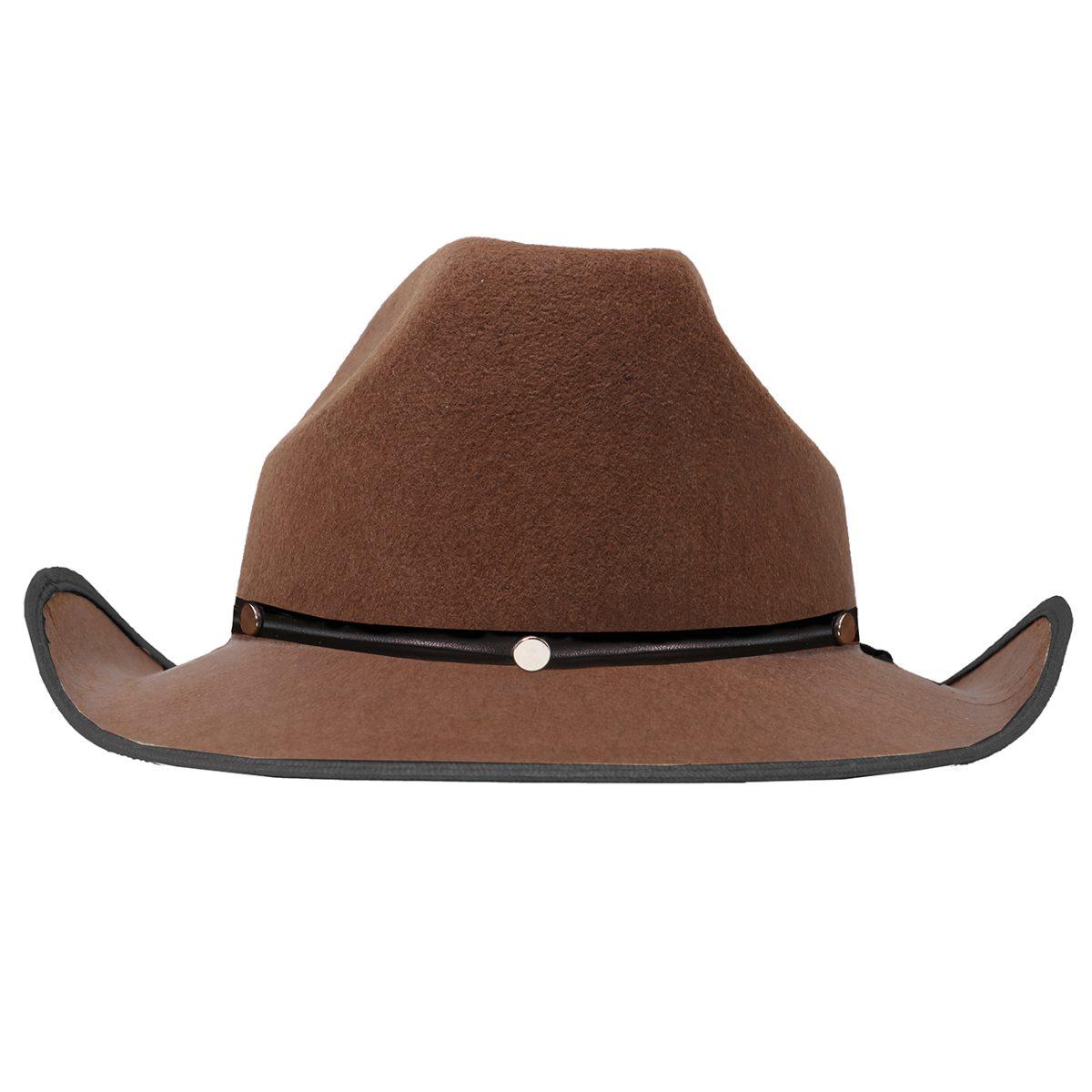 Cappello cowboy marrone