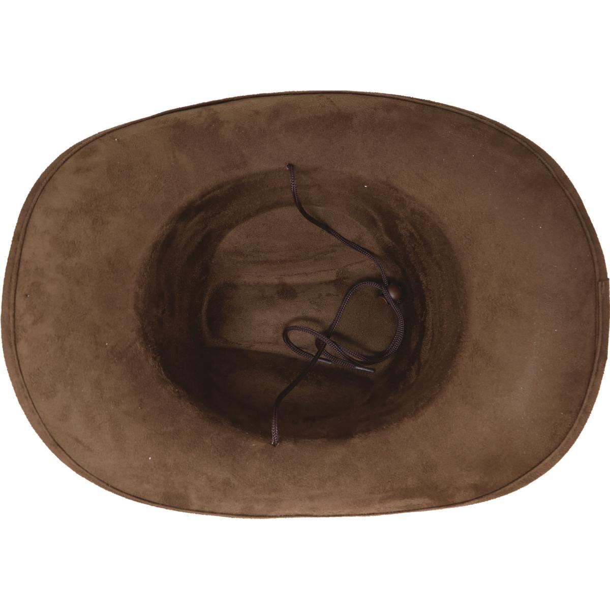 Cappello cowboy feltro con decori