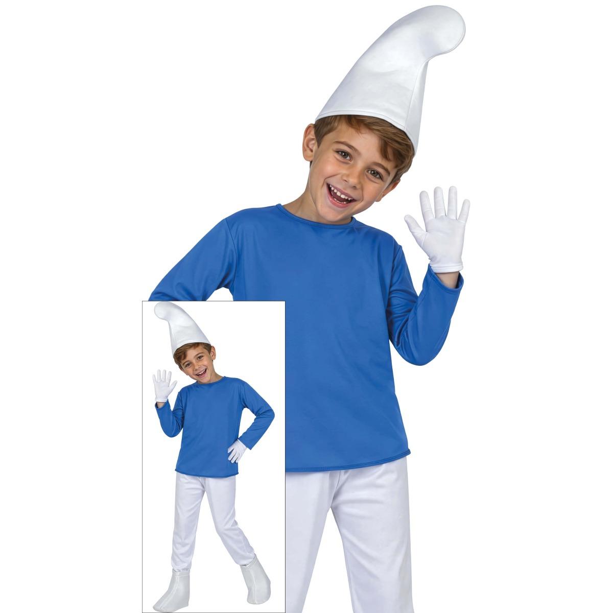 Costume nano puffo blu Bambino