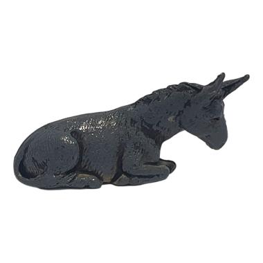 Animali Moranduzzo 3.5 cm asino sdraiato